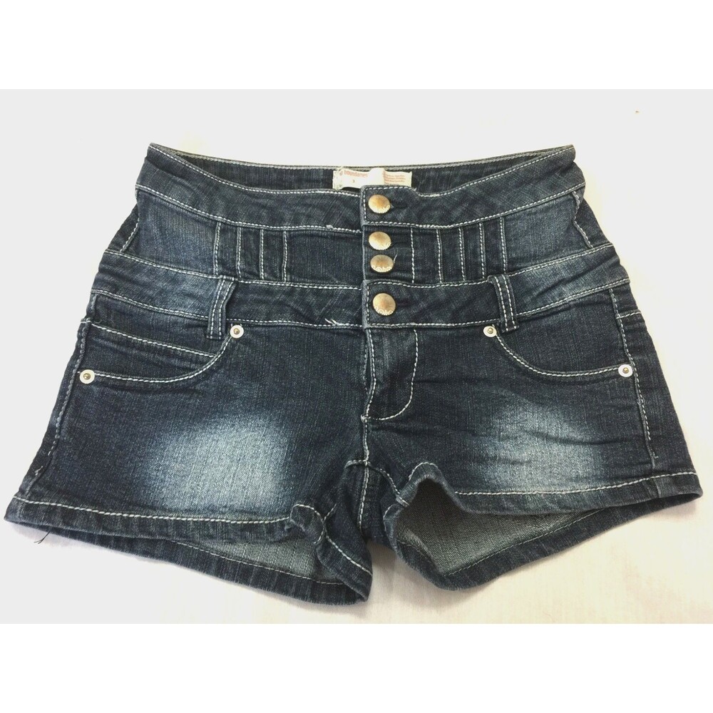 NO BOUNDARIES WOMENS JEANS SHORTS SIZE 3